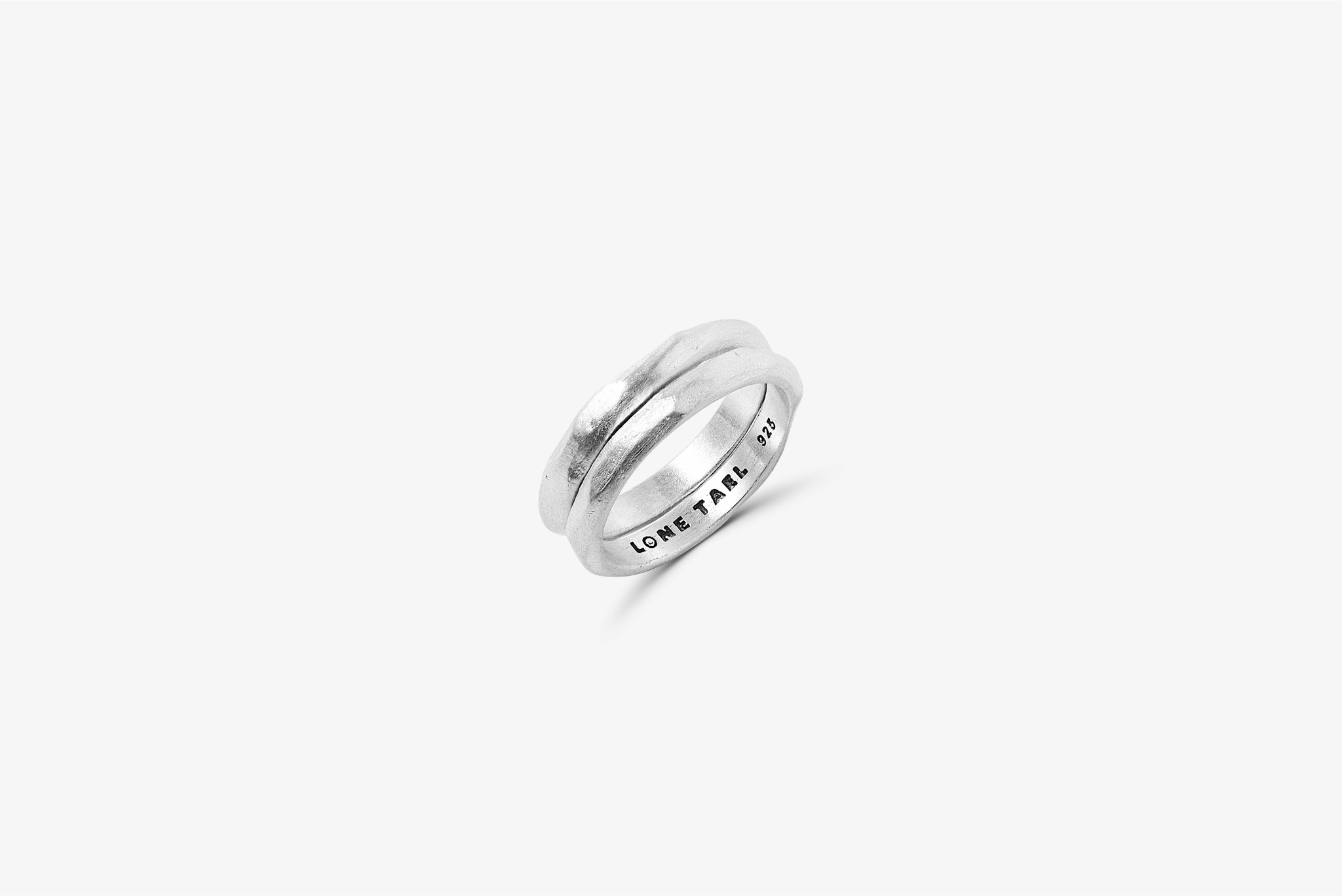 YIN AND YANG (阴阳) STACKING RINGS