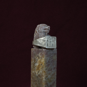 Snake (shé 蛇) Signet Ring