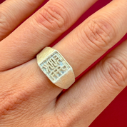 Rooster (jī 雞) Signet Ring