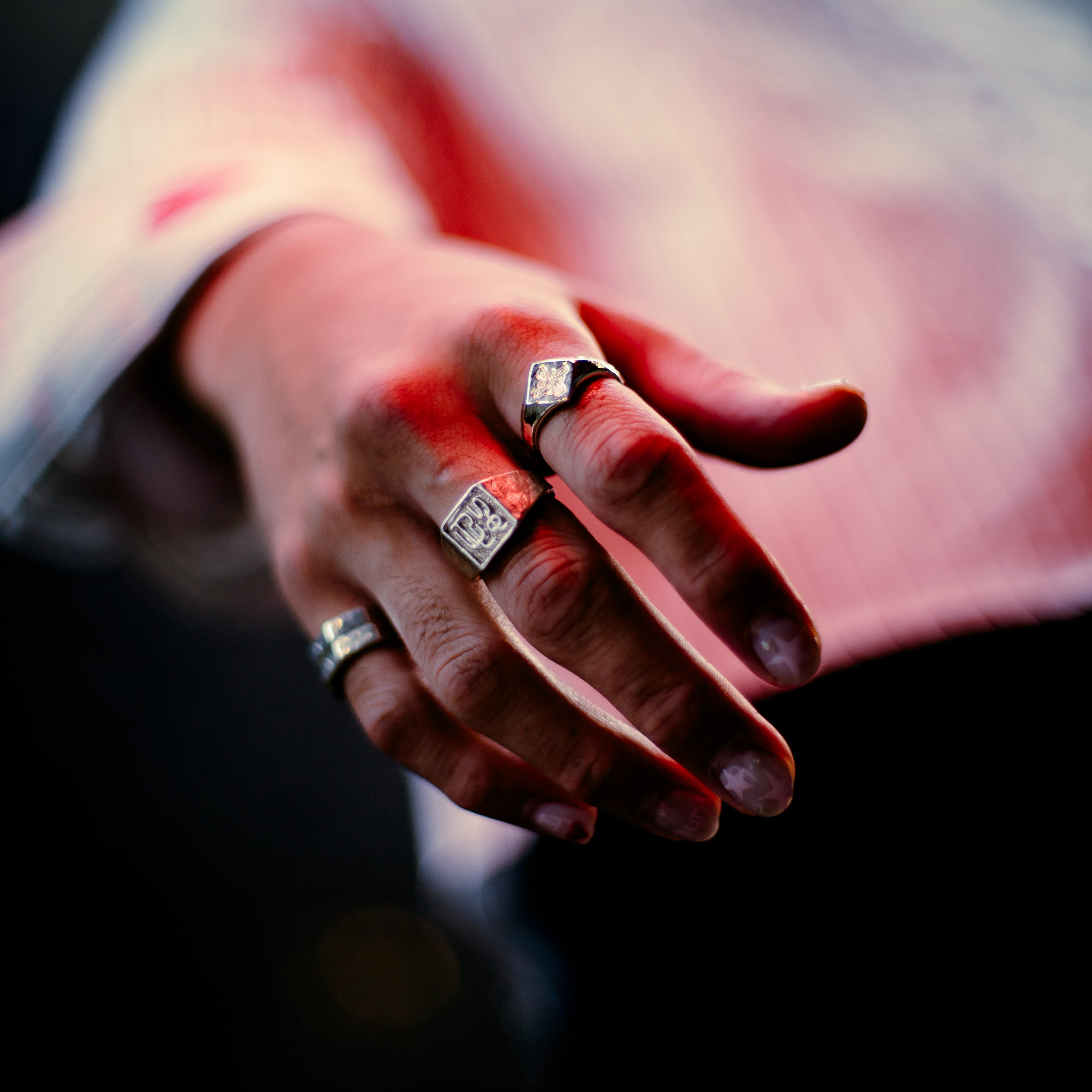 Infinity Knot Signet Ring