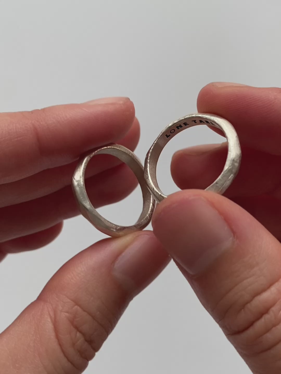 Yin and Yang (阴阳) Stacking Rings